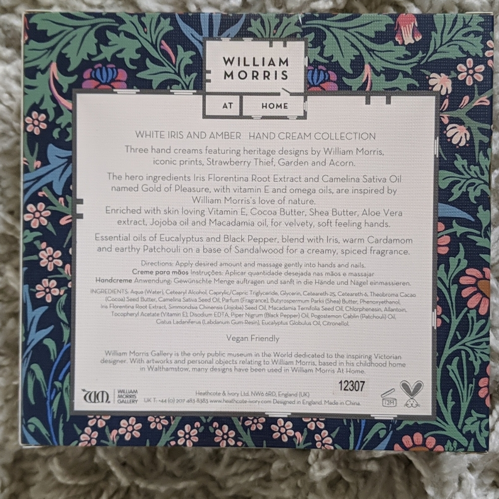 Morris & Co Hand Cream Collection - Vegan Friendly - Picture 3 of 4
